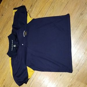 Starter University of Michigan polo EUC sz L